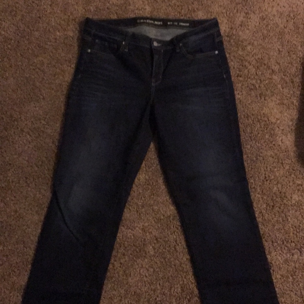 Calvin Klein straight leg jeans size 32 x 32 or 14